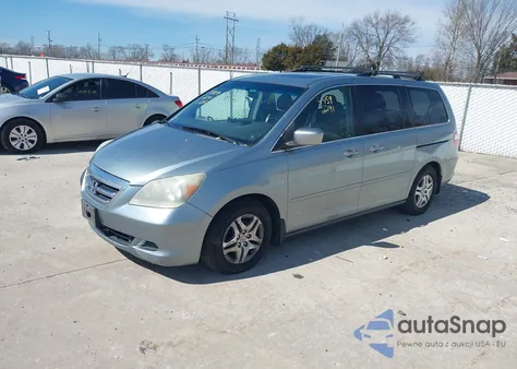 2006 Honda Odyssey Ex-L из США, поврежденный, VIN 5FNRL38656B032476
